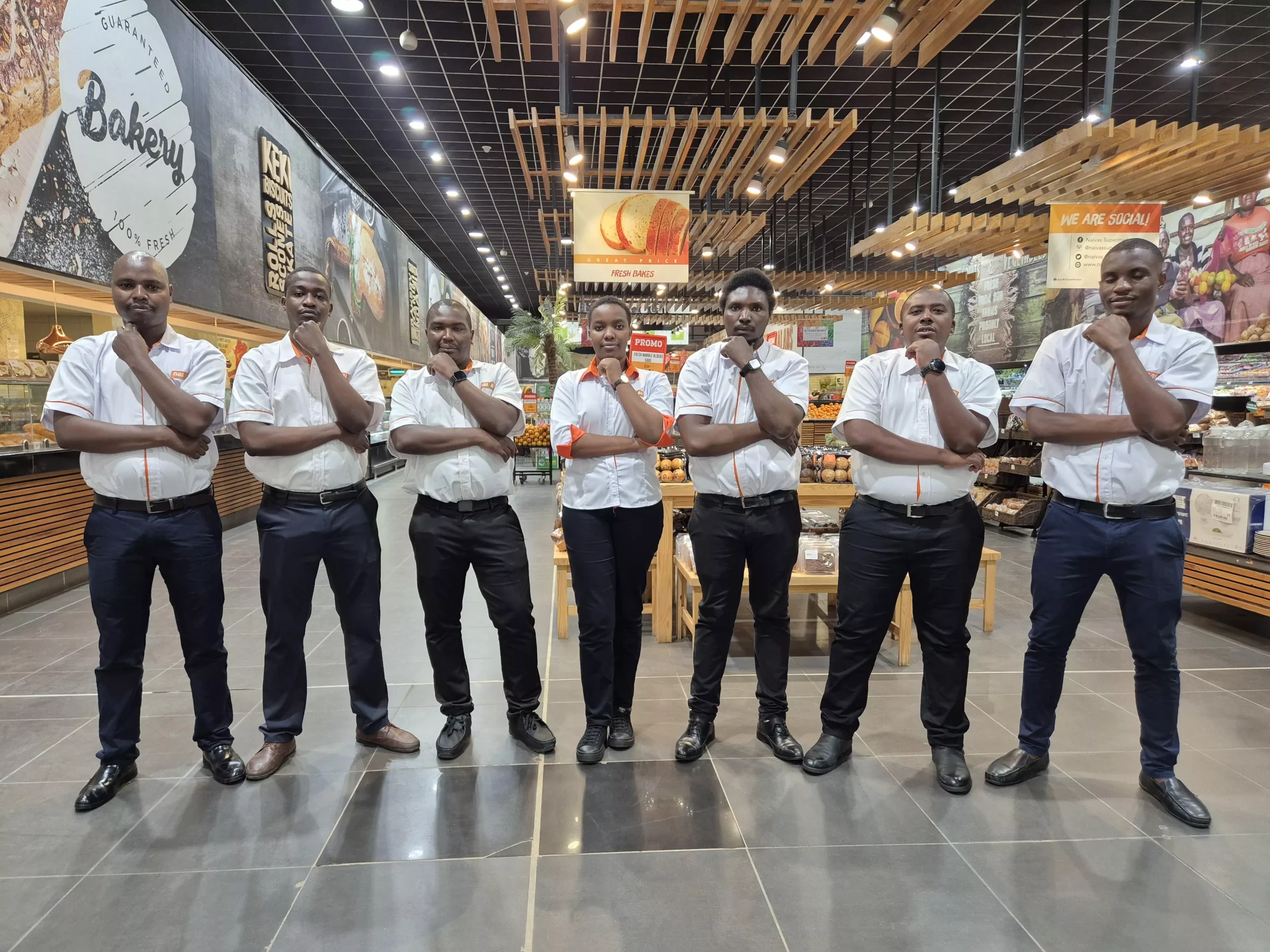 Graduate training program graduates in store at Naivas | Naivas near me