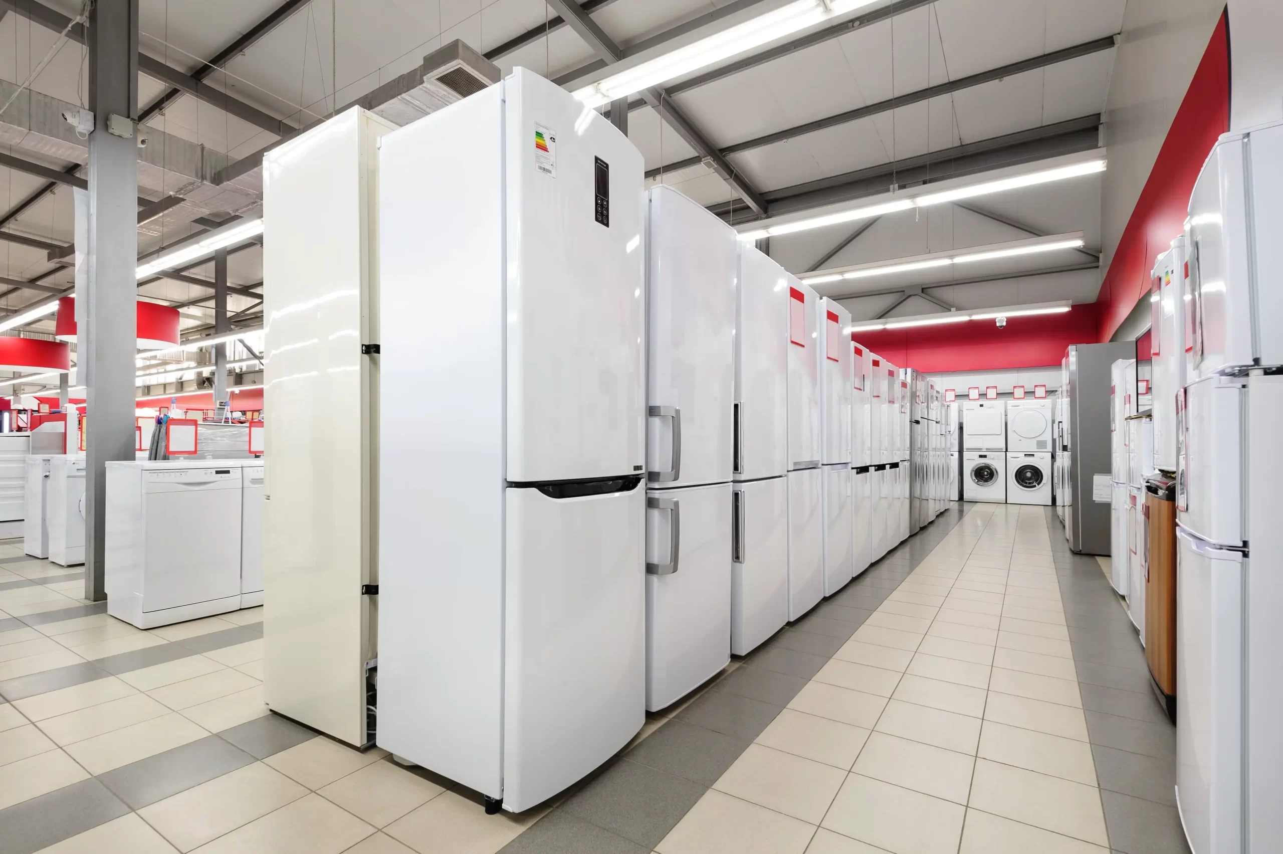 Fridges and washing machine inside Naivas store | Naivas online